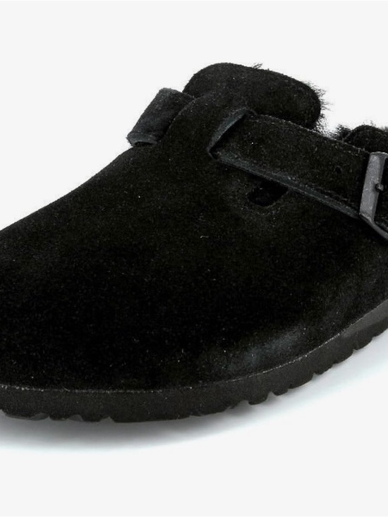Birkenstock Shoes - Birkenstock Boston VL LAF 1001140, Clogs, Black, 8/8.5